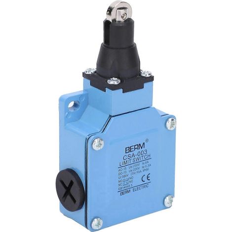 Interrupteur de fin de course BERM, étanche, à réarmement automatique, pour machines et systèmes, CSA-003, 250 V (1/4)