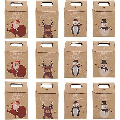 Pochette de rangement en papier kraft pour emballer un cadeau (1/3)