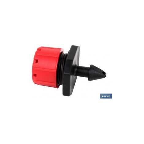 Pack mit 100 einstellbaren Tropfern 0-70 Liter pro Stunde