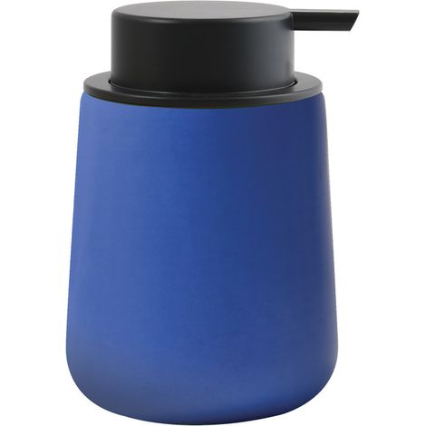 MAONIE Dispensador de Jabón Cerámico azul real Mate MSV