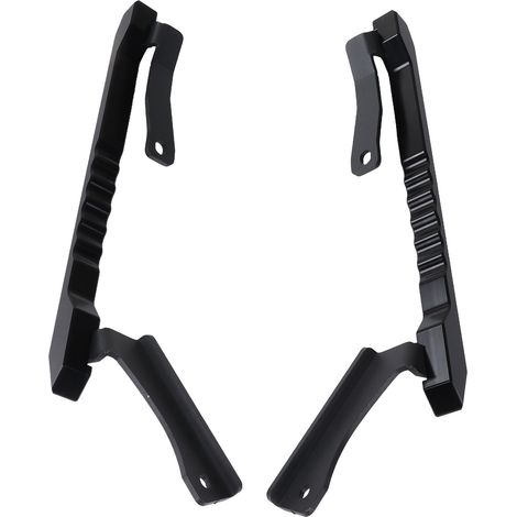 Accoudoir passager moto noir, robuste, équilibré et confortable, compatible avec MT09 2021+ (1/5)