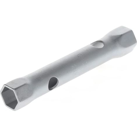 GEDORE Chiave a Tubo Doppia, 21 e 23 mm, Chiave a Tubo Esagonale, Lunga 165 mm, Chiave a Pipa Doppia per Dadi, Chiave a Bussola Meccanico, 26 R 21 x 23, Acciaio Cromato (1/5)