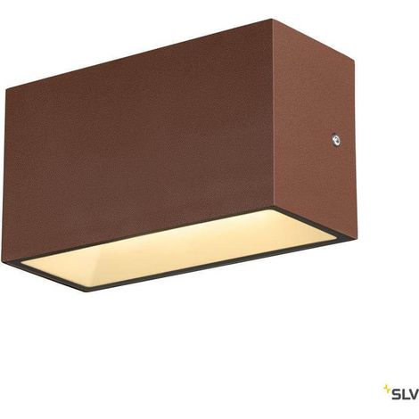 Applique extérieure up/down SITRA M rouille LED 14W CCT IP65 bord de mer - SLV - 1005154