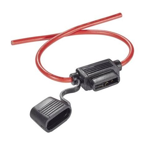 TRU COMPONENTS Portafusibili piatti auto Fusibile a lama standard 30 A 3.3 mm² 1 pz.
