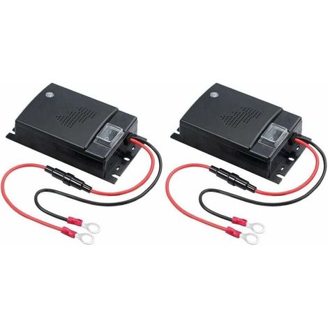 2X Ultraschall-Repeller, automatischer Ultraschall-Tier-/Maus-/Ratten-Repeller, 12 V automatische Schädlingsbekämpfung, Fahrzeug-Nagetierabwehr, Fahrzeugschutz (1/4)