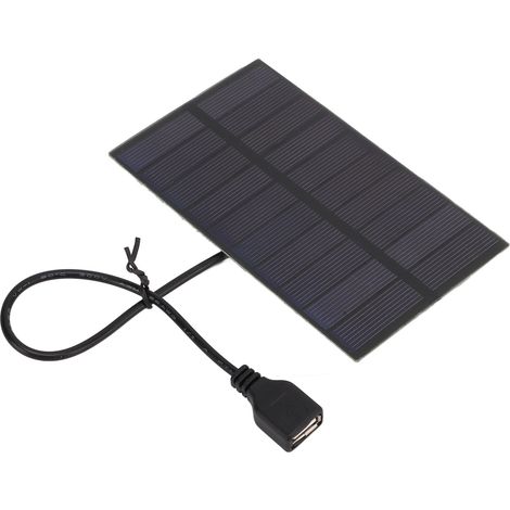 Panneau solaire souple USB 5V 1.5W pour charge téléphone et projets DIY (1/5)