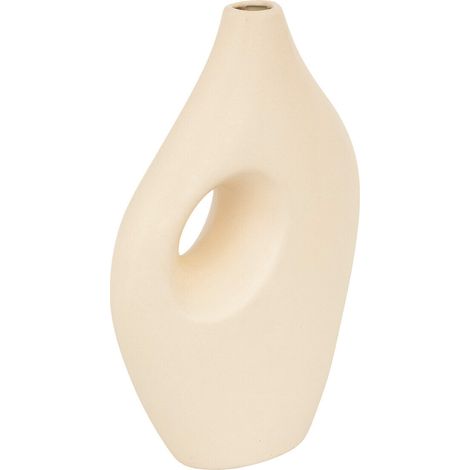Keramikvase Nola Beige H30cm - Atmosphera créateur d'intérieur (1/4)