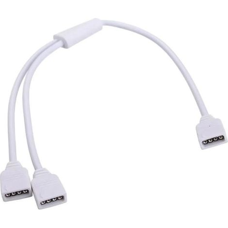Connecteur Ruban LED RGB 2 Sorties Femelles - SILAMP