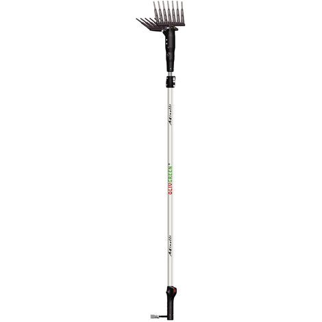 Abbacchiatore elettrico Olivgreen A3 per raccolta olive 12V con asta telescopica mt 2,2  3,1 movimento a pettini contrapposti