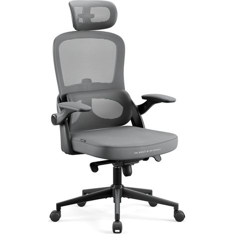 Ergonomischer Bürostuhl Diablo V-Light: grau