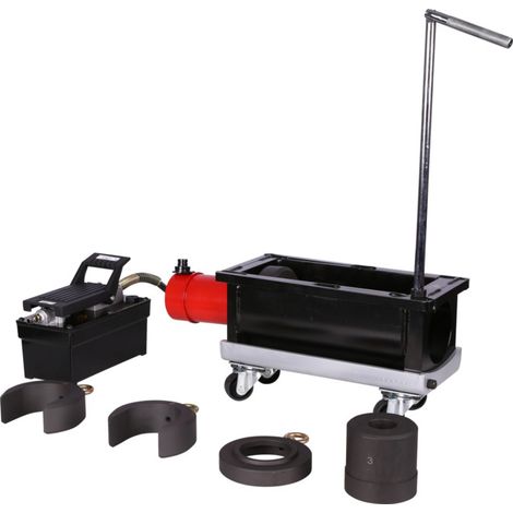Jeu de douilles de tiges de raccord hydrauliques, 30 t, 10 pcs (1/5)