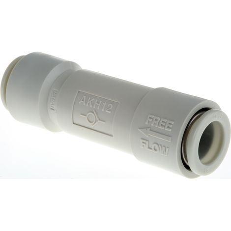 Clapet anti-retour SMC AKH Tube, -100 kPa  1 MPa ( Prix pour 1 )