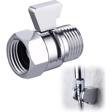 Wasserhahn-Duschkopf, Winkelstopper für Dusche, G1/2, verchromt, poliert, K1140B3-CH (1/5)