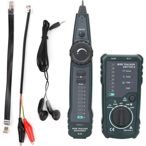 FY868 RJ45 RJ11 Netzwerkkabel-Testkit und LAN-Locator.