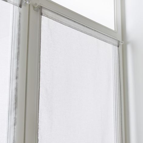 Coppia vetri schermanti Leo grigio ghiaia n°5 l.60 x H.120 cm Centrale Brico