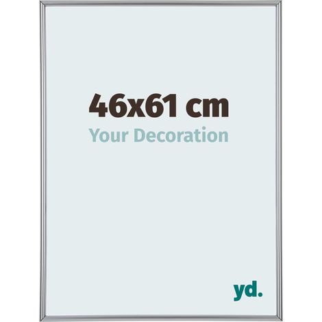 yd. - Cadre photo 46x61 - Argent Brillant - Plastique - Annecy
