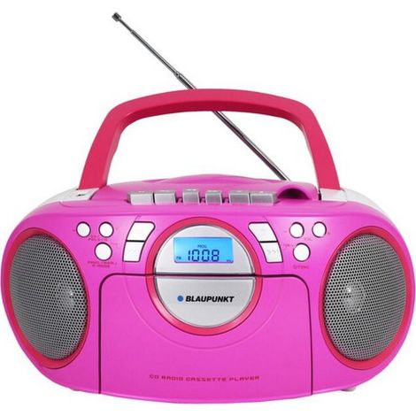 Reproductor de radio portátil blaupunkt boombox radio FM CD