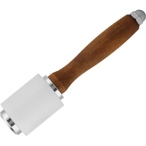 Marteau de Modelage en Cuir et Nylon avec Manche Bois pour Travaux Créatifs (1/5)