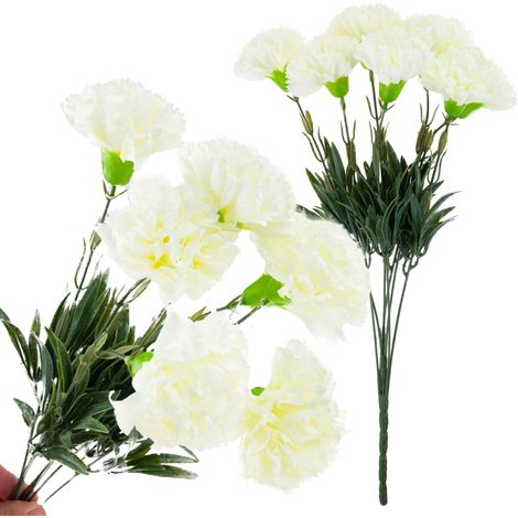 CV33067-1 CLAVOS RAMO DE CLAVOS RAMAS GRUESAS HOJAS TALLO FLORES DE ASPECTO REALISTA