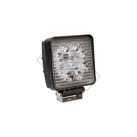 Feu de travail à led 2000 lumen rond pour tracteur agricole