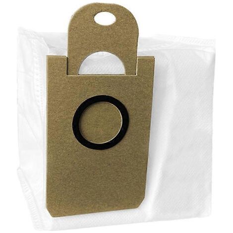NALOOKAMIC Pièce de rechange pour aspirateur robot Proscenic M8 Pro / Ultenic D7 : brosse latérale principale, filtre HEPA, chiffon de nettoyage et sacs à poussière. (1/4)