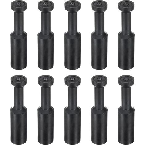 15Pcs 5/16"(8mm) Tube OD Raccords À Pression Bouchon, Style Capuchon Bouchons Pneumatiques D'Obturation, Connecteurs À Air Étanches Pour Systèmes D'Air Comprimé (1/5)