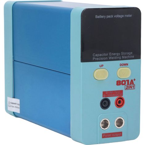 Poste de soudage par points à condensateur avec stockage d'énergie, équipement de soudage électrique avec détection de tension, prise UE AC 100-240 V (1/5)