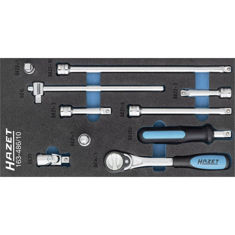 Hazet 163-486/10 Jeu doutils (1/2)