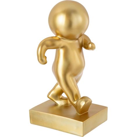 Statuette Marcel Promenade "Dannie" 46cm Doré