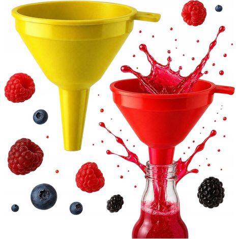 Embudo con colador FI 120 PARA botellas, garrafones, vino, zumo, jarabe, alcohol, tinturas (1/5)