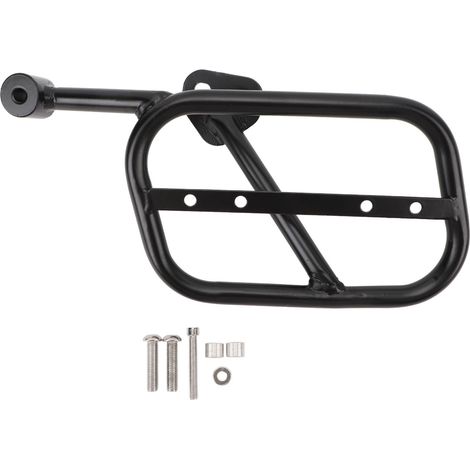 Supports de support de sacoche de moto, support de montage de sac à bagages en fer de remplacement pour Moto Guzzi V9 Bobber 2018-2023 côté gauche (MV613-BBZJ) (1/5)