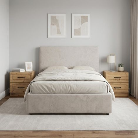 vidaXL Bedside Cabinet 2 pcs Artisan Oak 43 x 34.5 x 44.5 cm (1/5)