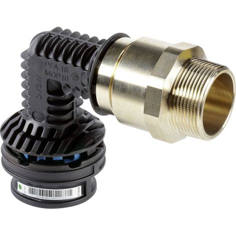 Viega Geopress Anschlussbogen mit SC-Contur K 9720.1TW, 40 x R 1 1/2", Kunststoff (1/3)