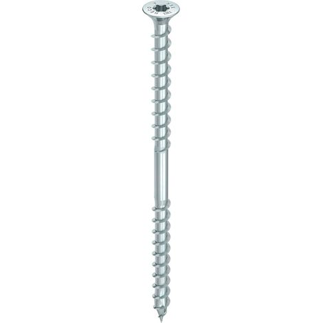 HECO-Topix-Plus Therm Schraube - Ø10x380mm - Senkkopf mit Frästaschen - Unterkopfgewinde - T40 - Packung mit 50 Stück - 61595 (1/4)