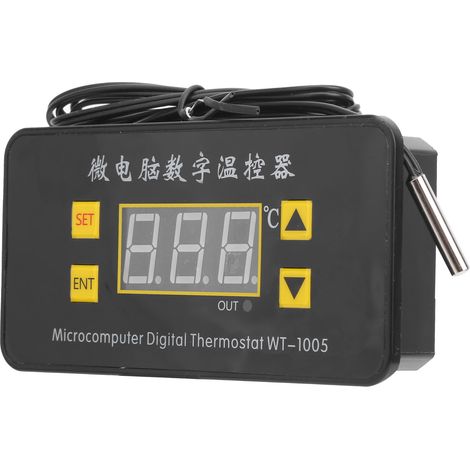 Contrôleur de température à affichage numérique haute précision WT-1005 -55120 °C 110-220 V (1/5)