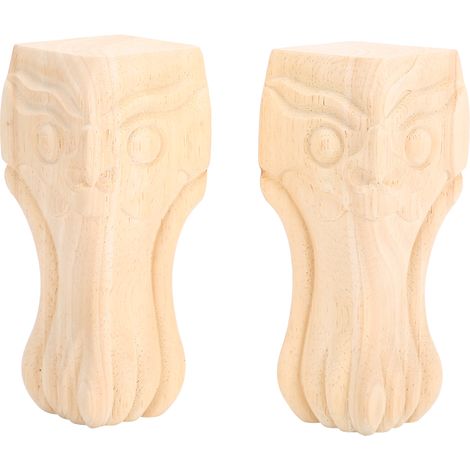 elegante, geschnitzte Möbelbeine aus Holz für Sofa, Couchtisch, Fernseher (1/5)