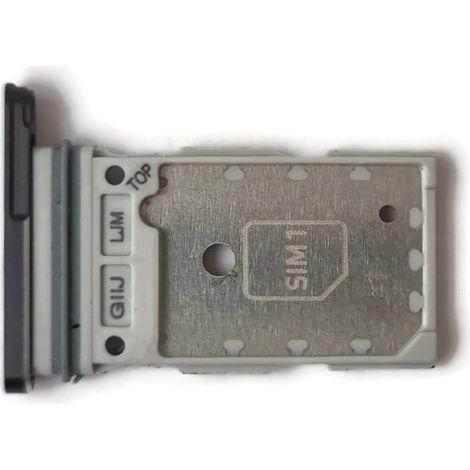 Kartenfach/SIM-Halterung für Samsung Galaxy S21 FE 5G SM-G990, schwarz (1/3)
