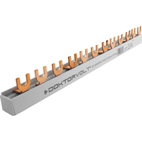 Barre omnibus à connexion en peigne triphasée 12 modules 12MM2 pour types S (1/5)