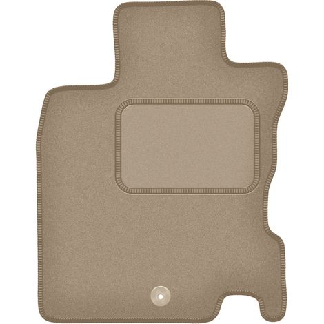 Fahrermatte aus Velours für: Nissan Rogue II SUV (2013–2020), beige (1/5)