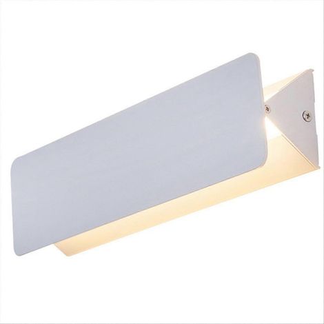 Applique murale LED d'intérieur à angle réglable en alliage d'aluminium, idéale pour le salon, la chambre ou comme miroir de chevet. (1/5)