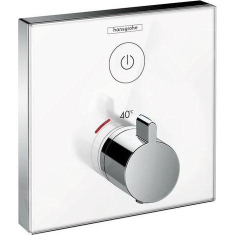 Thermostat SHOWERSELECT GLAS UP pour 1 réglage chaud/froid (1/4)