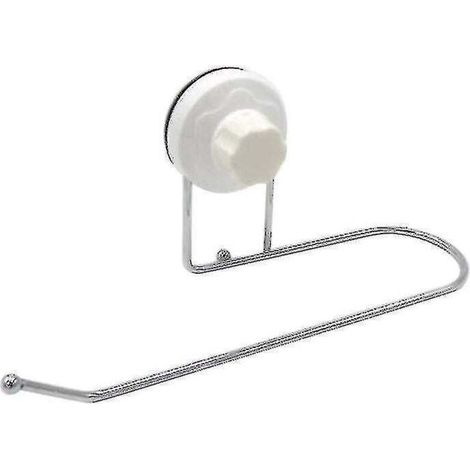 Porte-Rouleau Essuie-Tout - Ventouse Murale - Pour Cuisine Salle De Bain Toilettes - 1 Pièce (1/3)