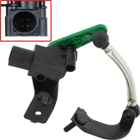Sensore di regolazione dell'intensità luminosa XENON per VW Caddy III IV, CC, Eos, Passat B6 B7, Scirocco III, Sharan II, Tiguan I, Touran I - lato sinistro anteriore