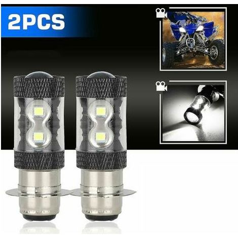 Bombillas LED H6m para faros delanteros de ATV Yamaha