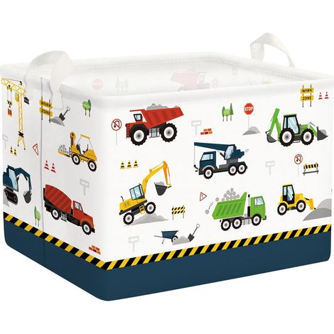 Panier à linge enfant Camion de Chantier 63 L