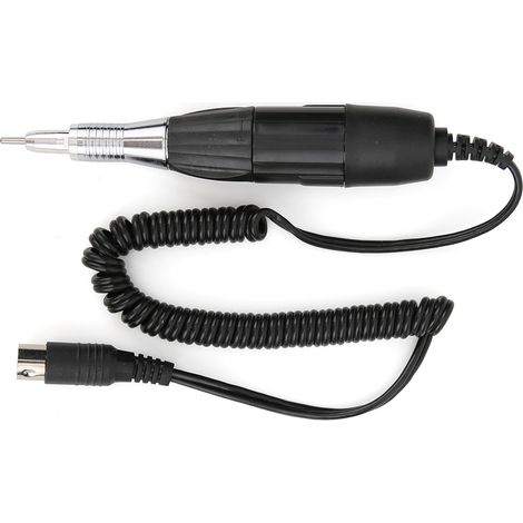 Kit Micromoteur Électrique Dentaire 35000RPM Pièce à Main pour Polissage, Fraiseuse Laboratoire Dentaire, Manche Perceuse Électrique pour Ongles (1/5)