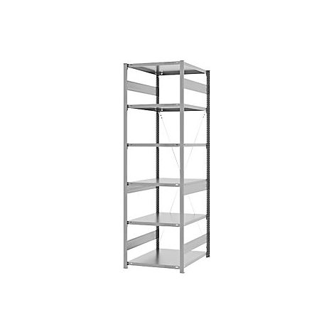 Estantería ensamblable de almacén galvanizada construcción