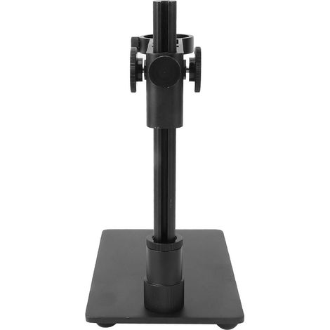 Support de bras pour microscope industriel portable en alliage d'aluminium, mini cadre de table