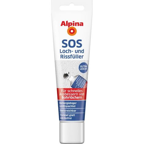 ALPINA SOS Loch- und Rissfüller, weiß, 100ml (1/3)