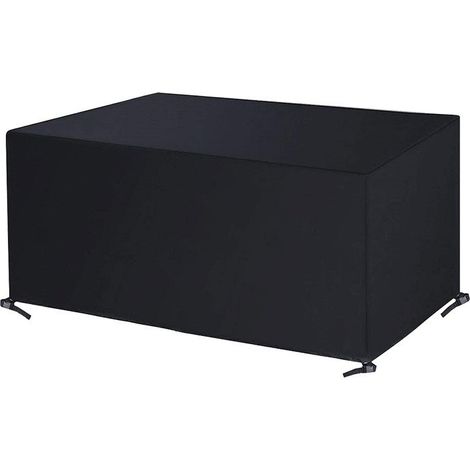 Housse imperméable pour mobilier de jardin – Housse carrée pour table et chaises de salle à manger – Résistante aux intempéries – 70 x 70 x 70 cm